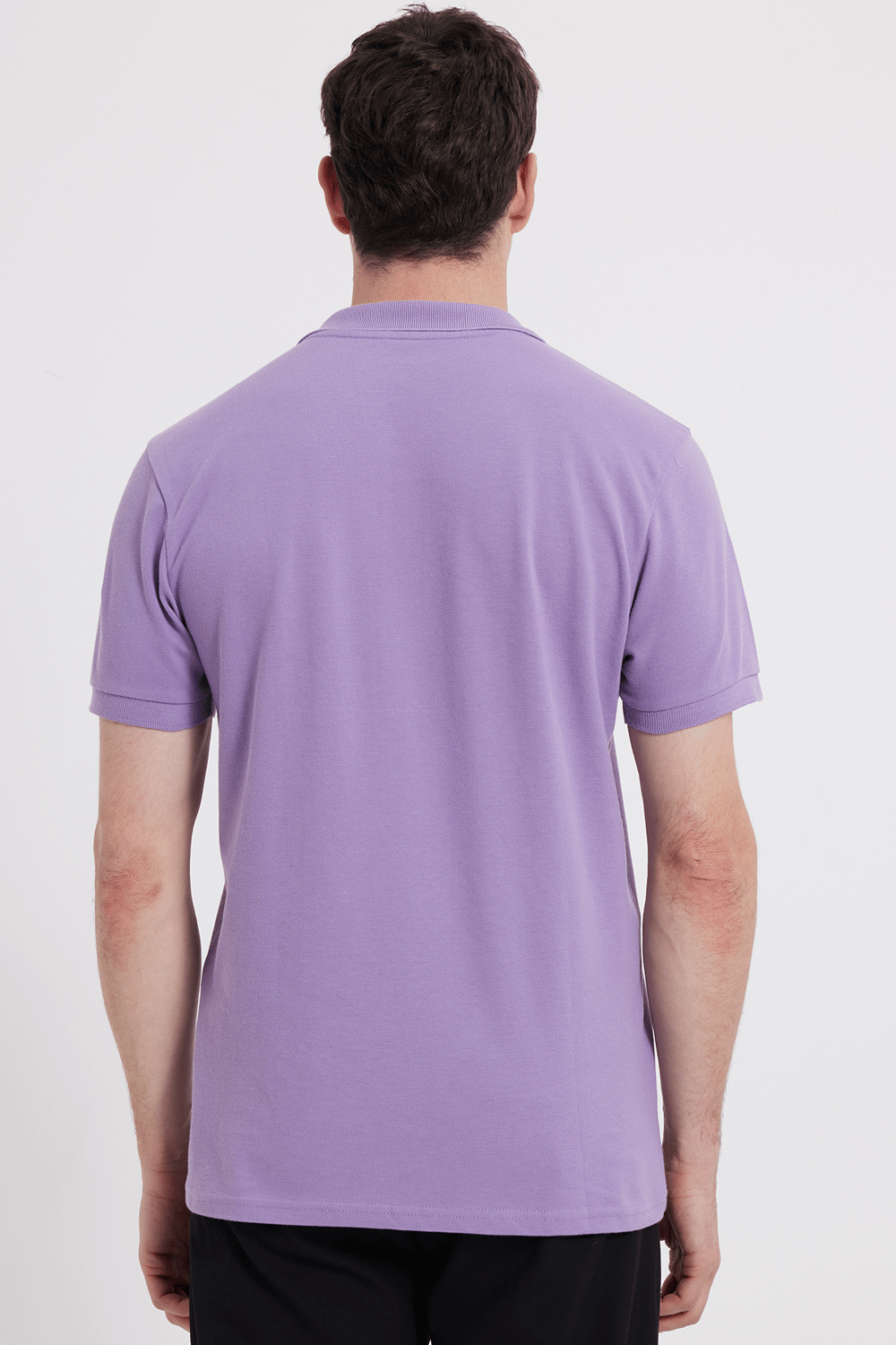 SLIM FIT PLAIN PIQUE T-SHIRT 25/26  TİŞÖRT