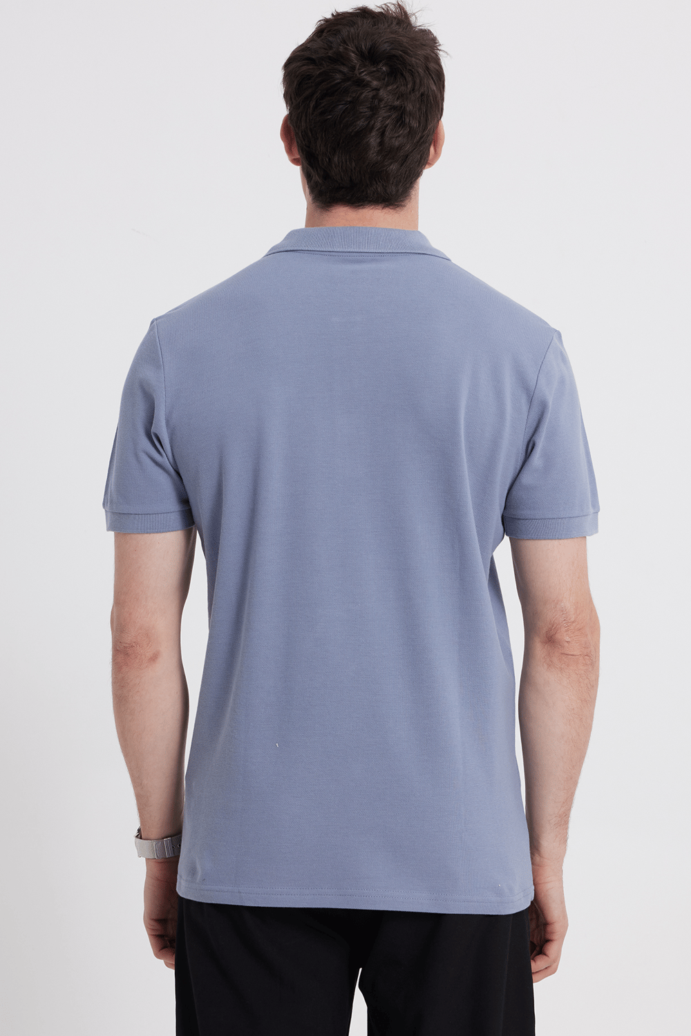 SLIM FIT PLAIN PIQUE T-SHIRT 25/26  TİŞÖRT