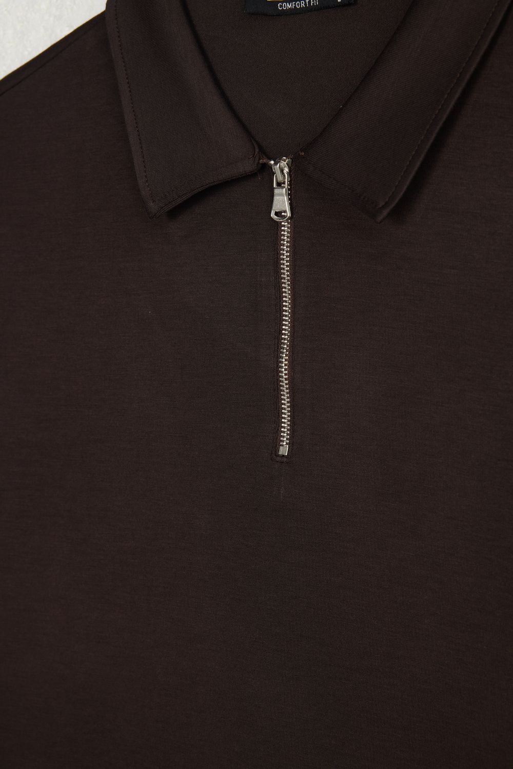 COMFORT FIT SHORT SLV  ZIP POLO OYS T-SHIRT