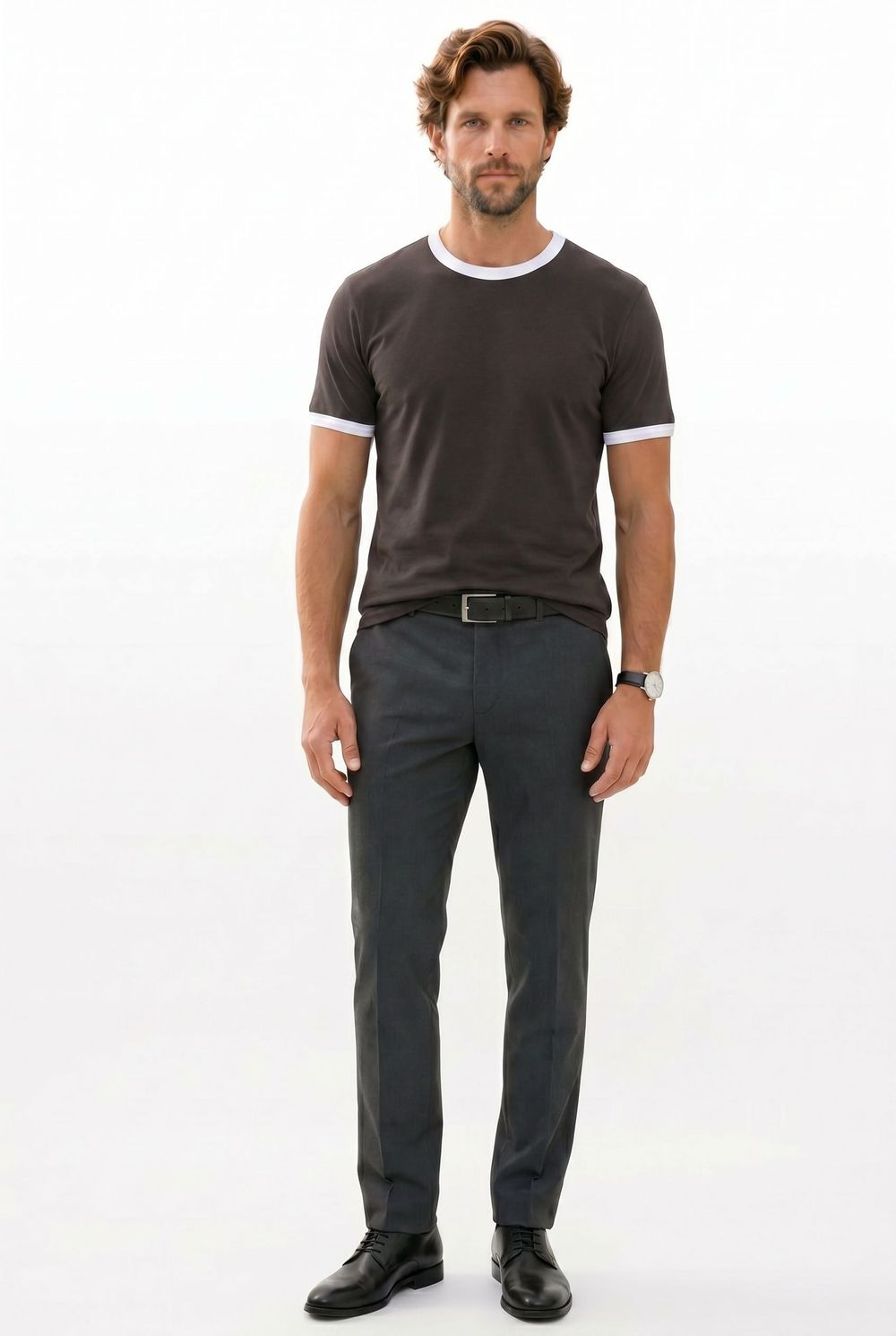 REGULAR FIT SHORT SLV BARCOLA  TİŞÖRT