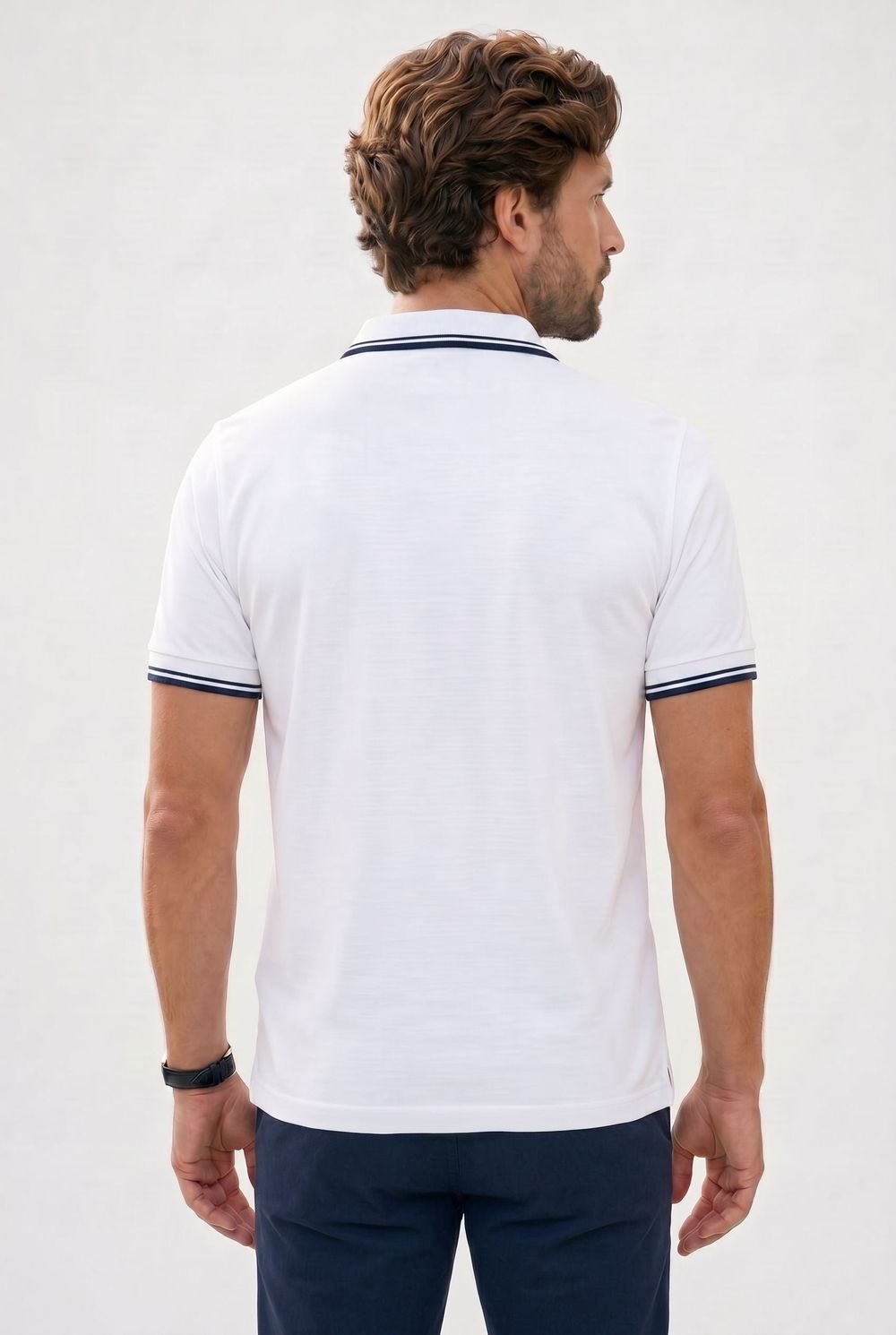SLIM FIT T-SHIRT PIQUE PATO TİŞÖRT