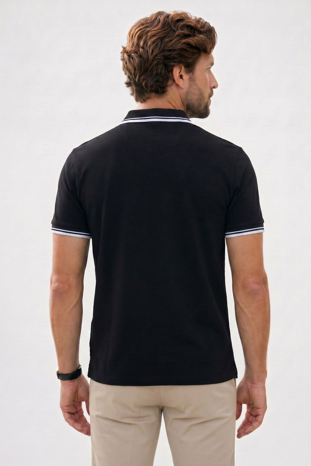 SLIM FIT T-SHIRT PIQUE PATO TİŞÖRT