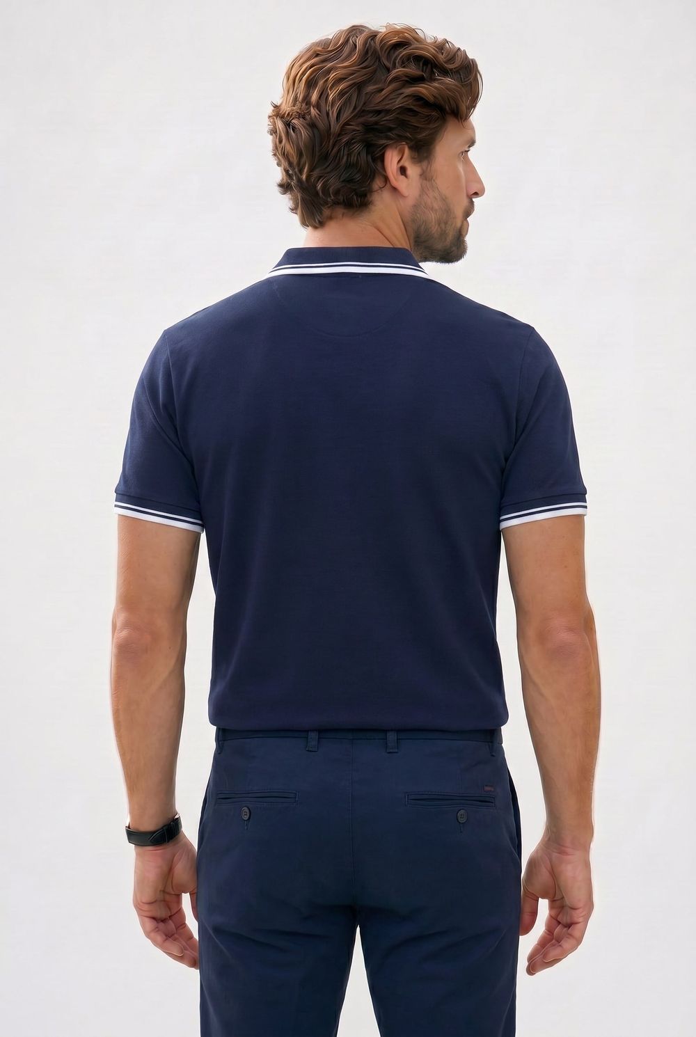 SLIM FIT T-SHIRT PIQUE PATO TİŞÖRT