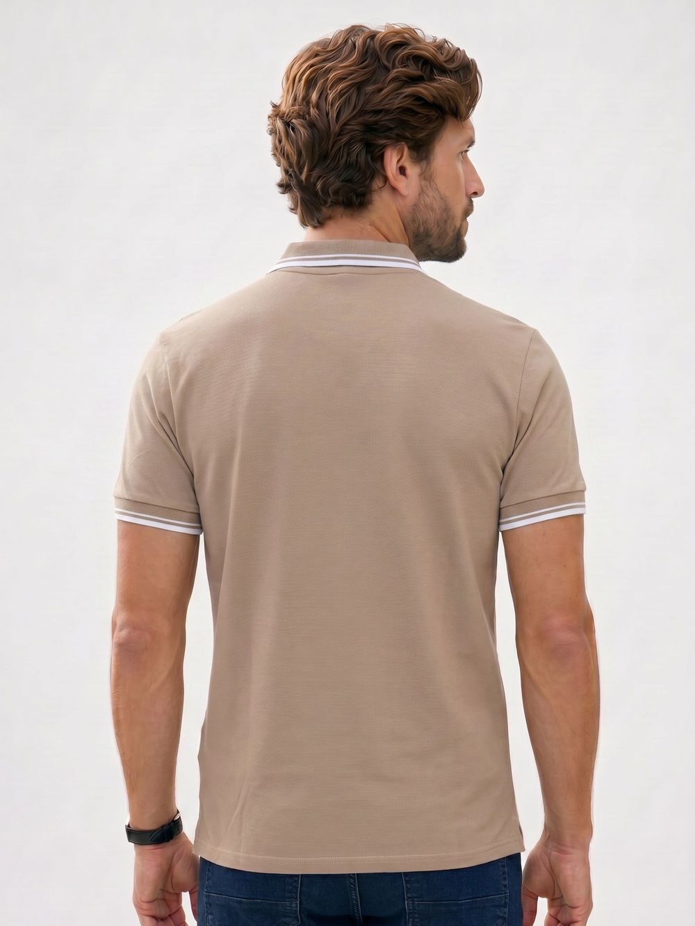 SLIM FIT T-SHIRT PIQUE PATO TİŞÖRT