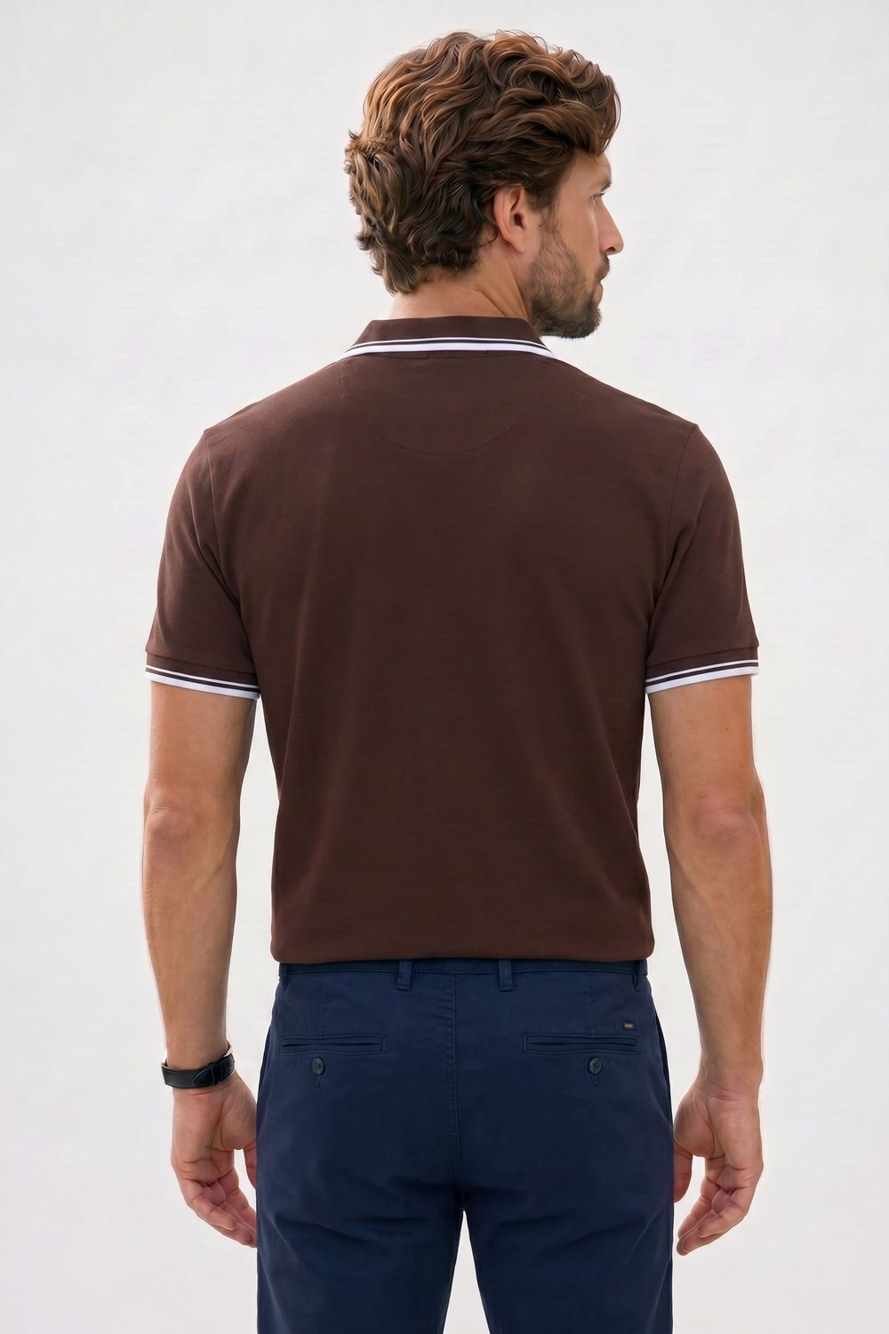 SLIM FIT T-SHIRT PIQUE PATO TİŞÖRT