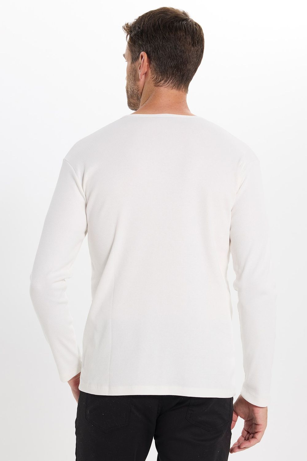 SLIM FIT LONG SLV  PEP  TİŞÖRT