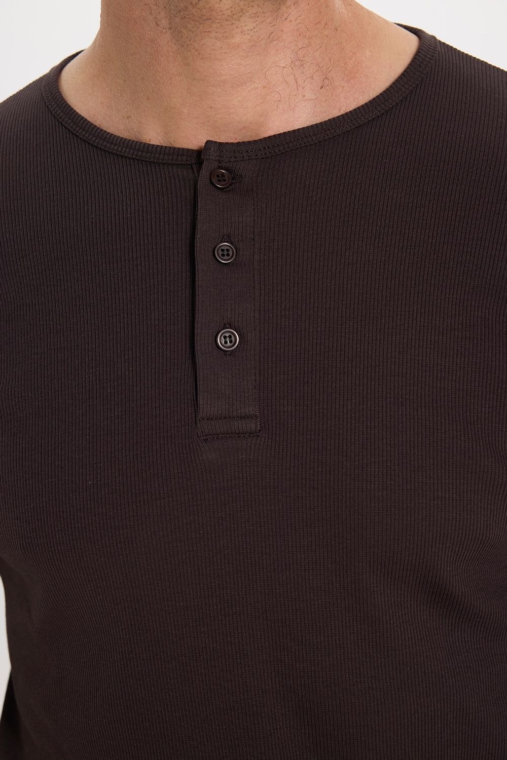 SLIM FIT LONG SLV  PEP  TİŞÖRT