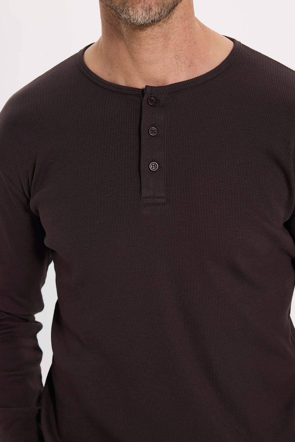 SLIM FIT LONG SLV  PEP  TİŞÖRT
