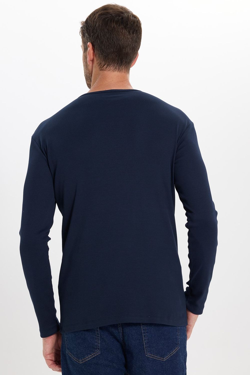 SLIM FIT LONG SLV  PEP  TİŞÖRT