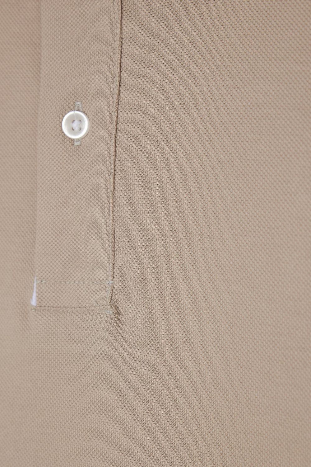 SLIM FIT LONG SLV PIQUE T-SHIRT MANE