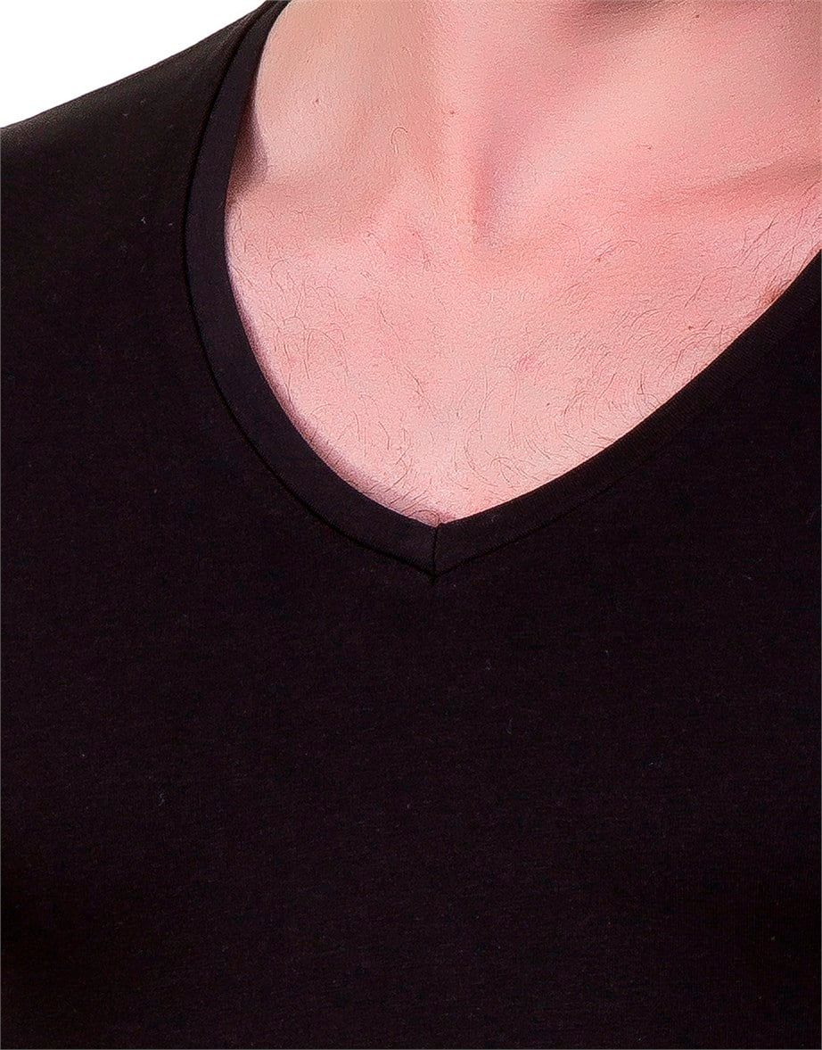 V NECK T-SHIRT UNDERSHIRT