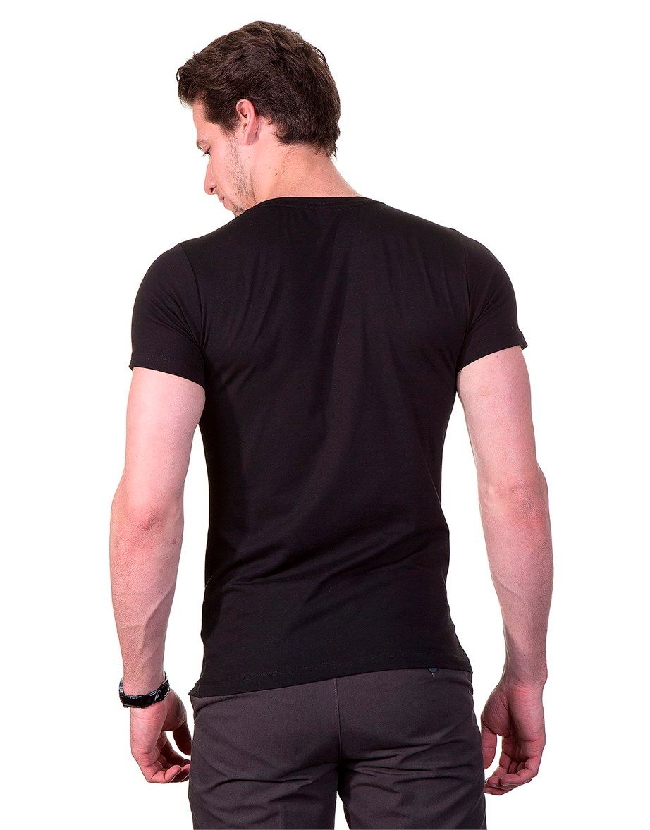 V NECK T-SHIRT UNDERSHIRT