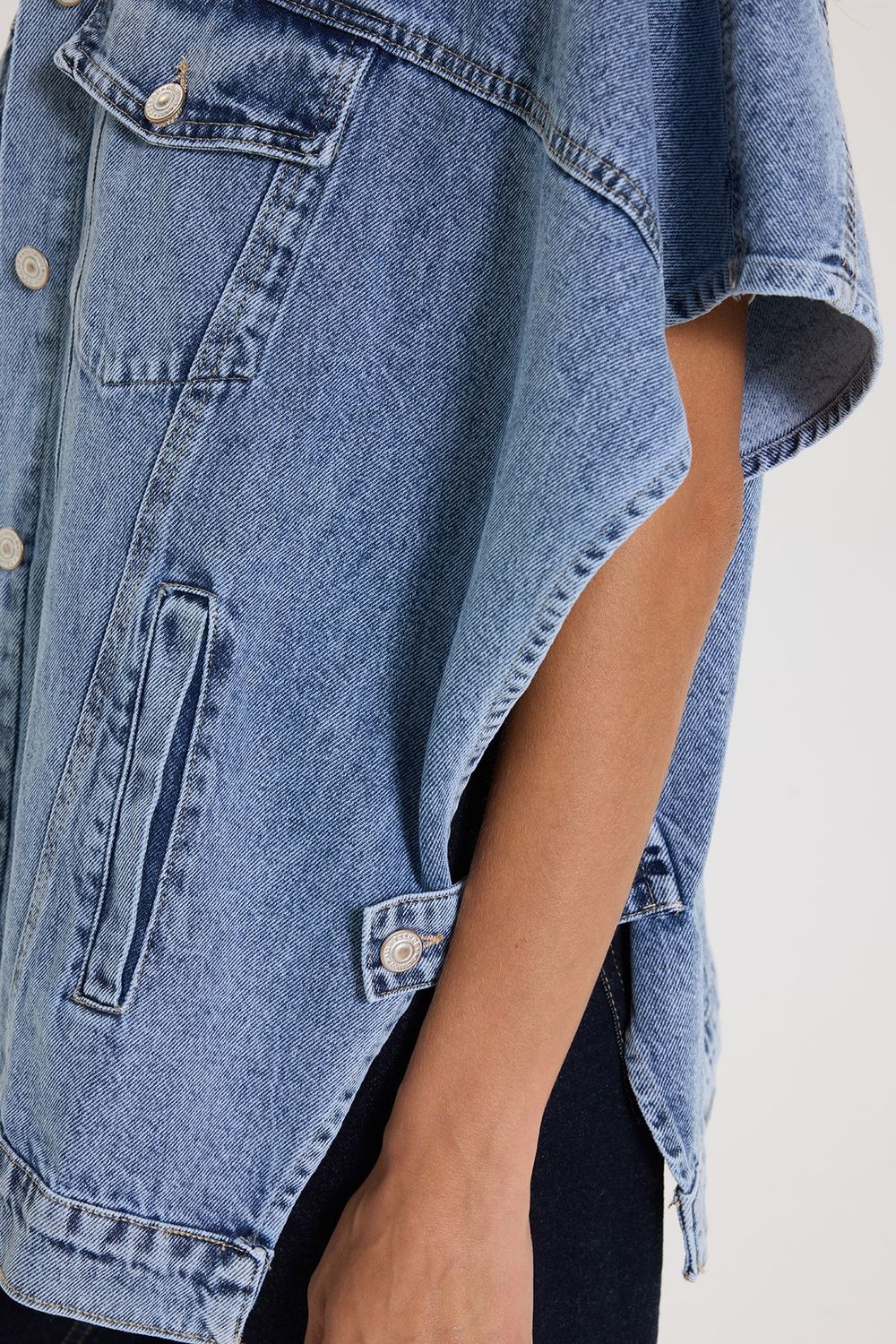 KADIN 5059 DENIM PANÇO YELEK