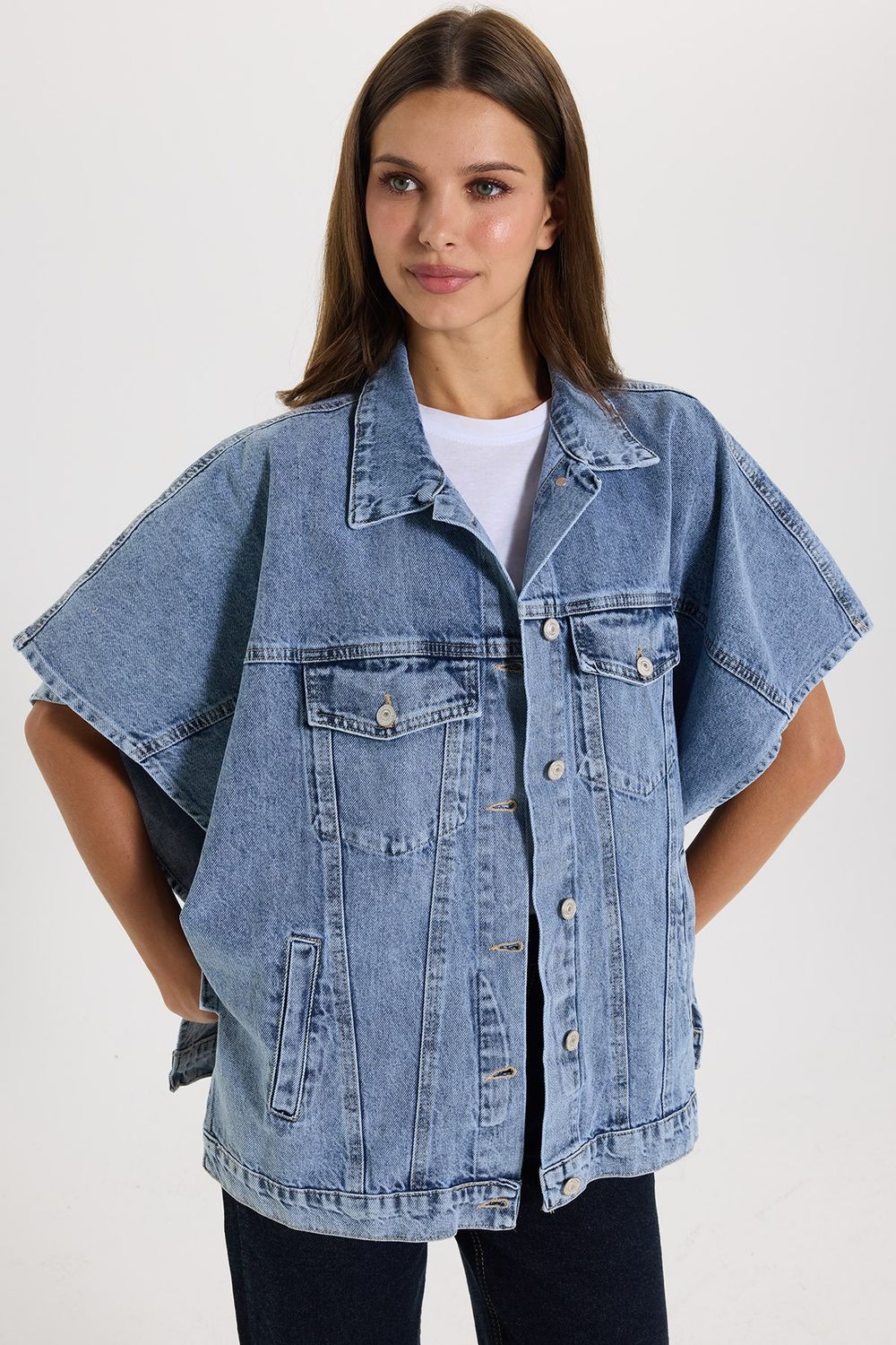 KADIN 5059 DENIM PANÇO YELEK