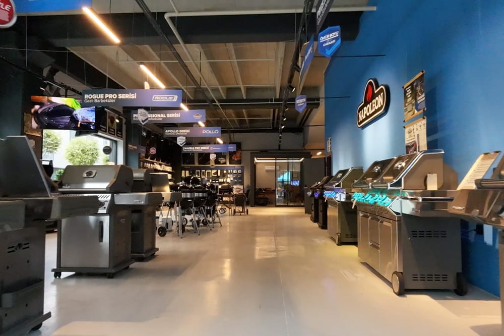 Napoleon barbekü teşhir alanı