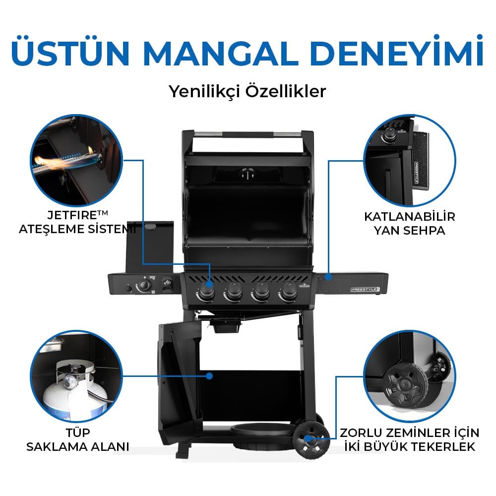 Freestyle Pro 425 DSIB Gazlı Mangal 2026 Model