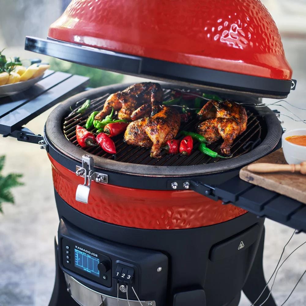 Kamado Joe Konnected Joe Dijital Seramik Kömürlü Barbekü | Kömürlü Mangal