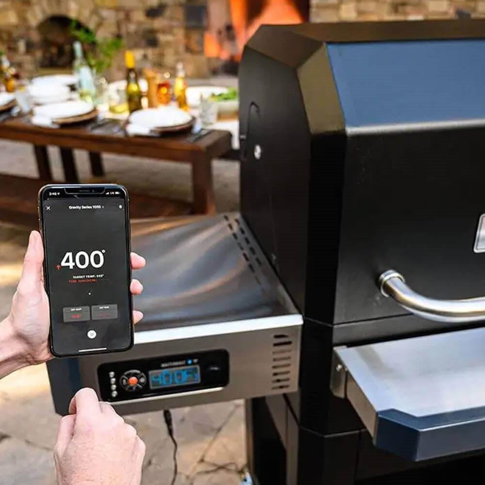 Masterbuilt Gravity Serisi 800 Dijital Kömürlü Smoker Barbekü | Kömürlü Smoker Mangal