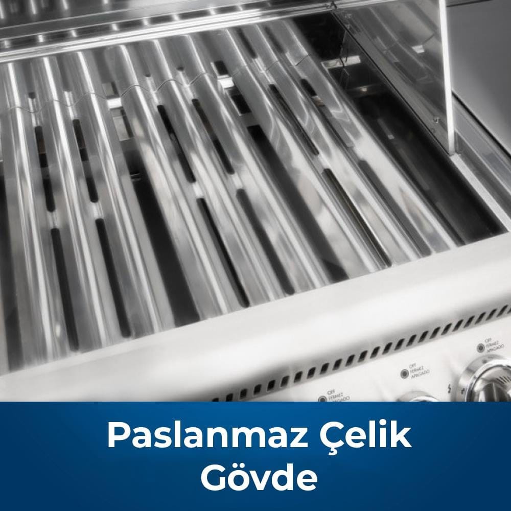 Napoleon Built-in Lex 485 RB Tezgah Üstü Gazlı Barbekü | Gazlı Mangal