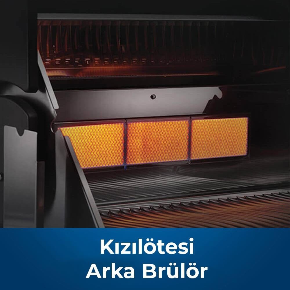 Napoleon Built-in Lex 605 RBI Tezgah Üstü Gazlı Barbekü | Gazlı Mangal