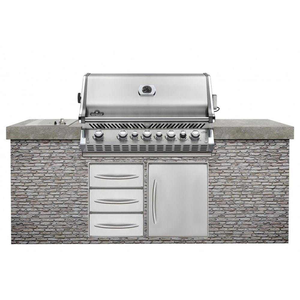 Napoleon Built-in Prestige Pro 665 Rb Tezgah Üstü Gazlı Barbekü | Gazlı Mangal