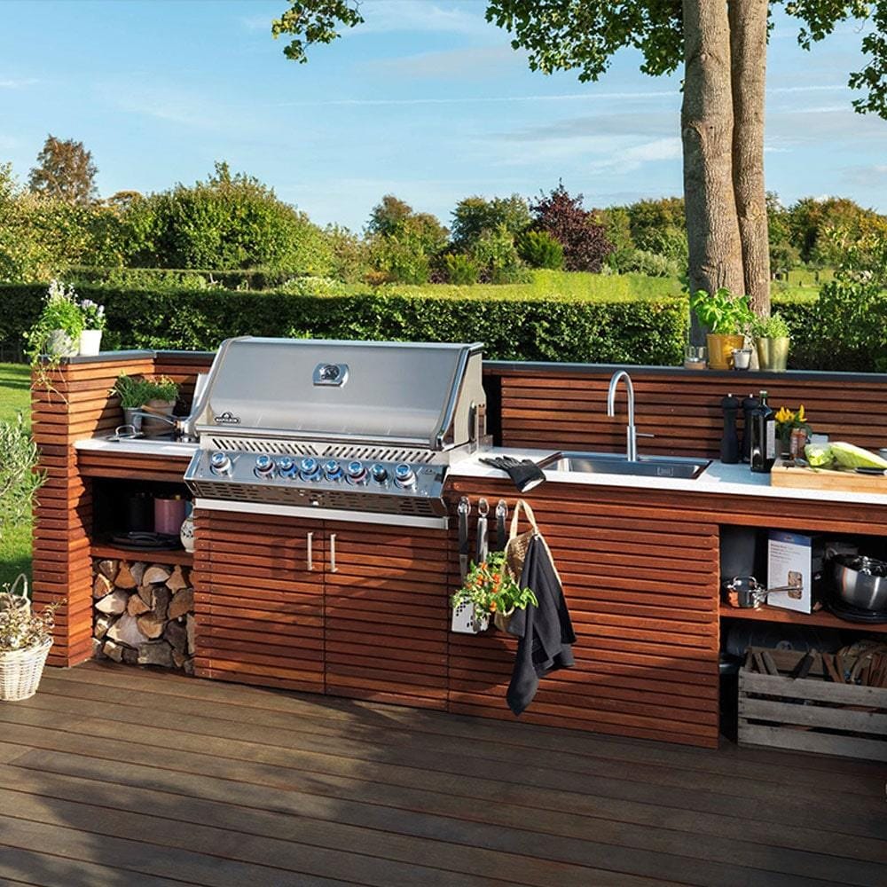 Napoleon Built-in Prestige Pro 665 Rb Tezgah Üstü Gazlı Barbekü | Gazlı Mangal