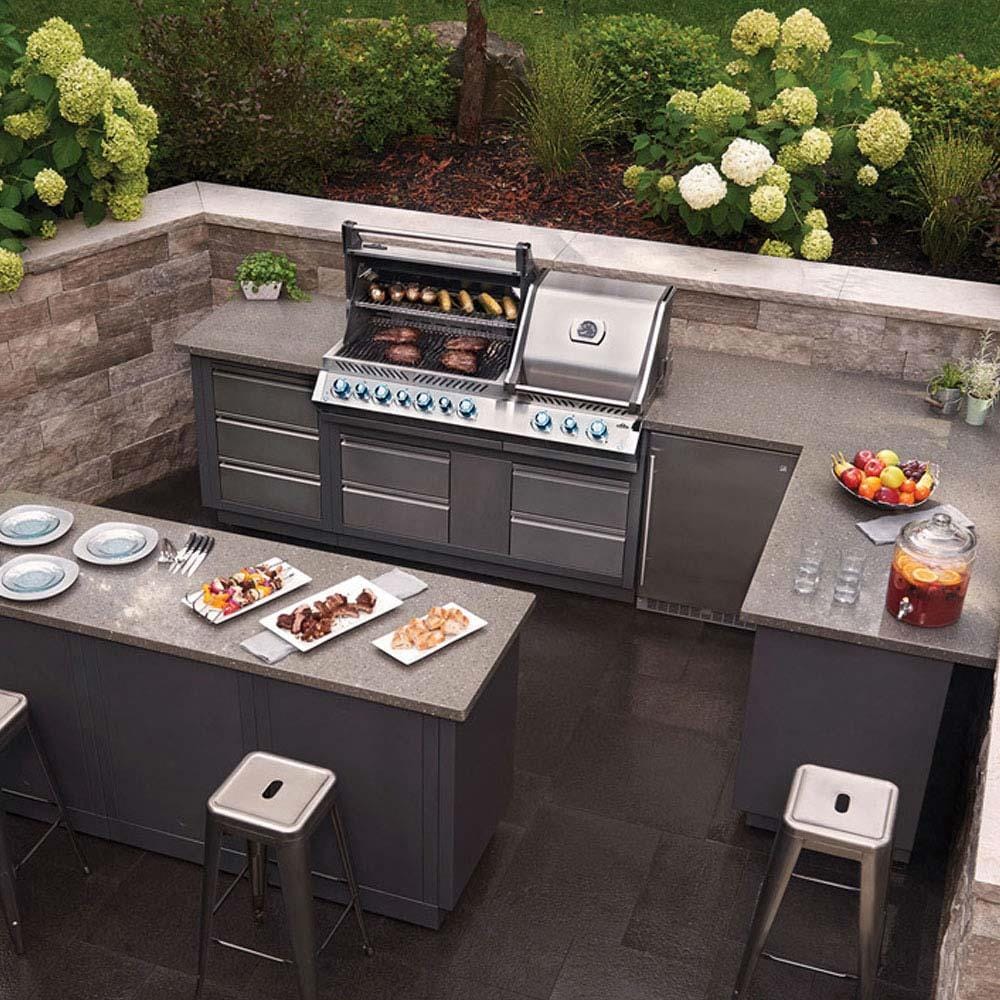 Napoleon Built-in Prestige Pro 825 Rbi Tezgah Üstü Gazlı Barbekü | Gazlı Mangal