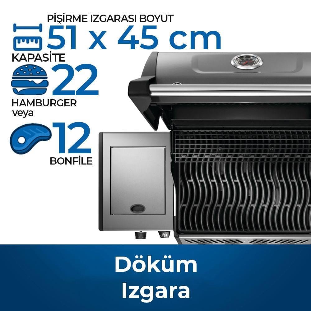 Napoleon Freestyle 365 SIB Gazlı Barbekü | Gazlı Mangal
