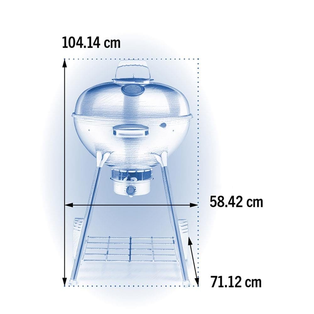 Napoleon Nk22k-Leg Kömürlü Barbekü | Kömürlü Mangal 57 cm