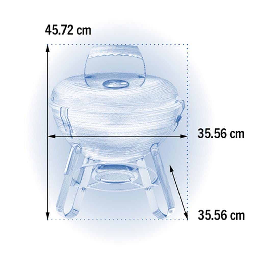 Napoleon Premium 14 Taşınabilir Kömürlü Mangal | Barbekü 35cm