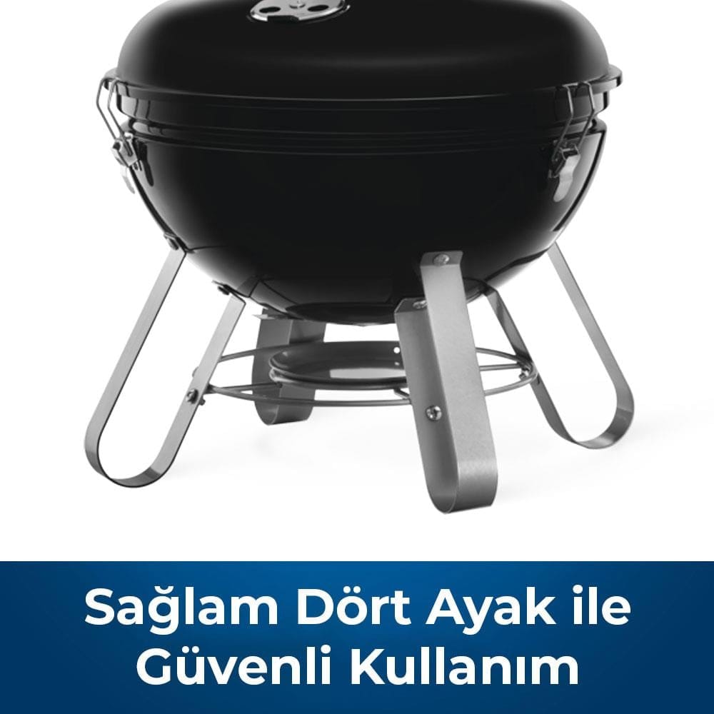 Napoleon Premium 14 Taşınabilir Kömürlü Mangal | Barbekü 35cm