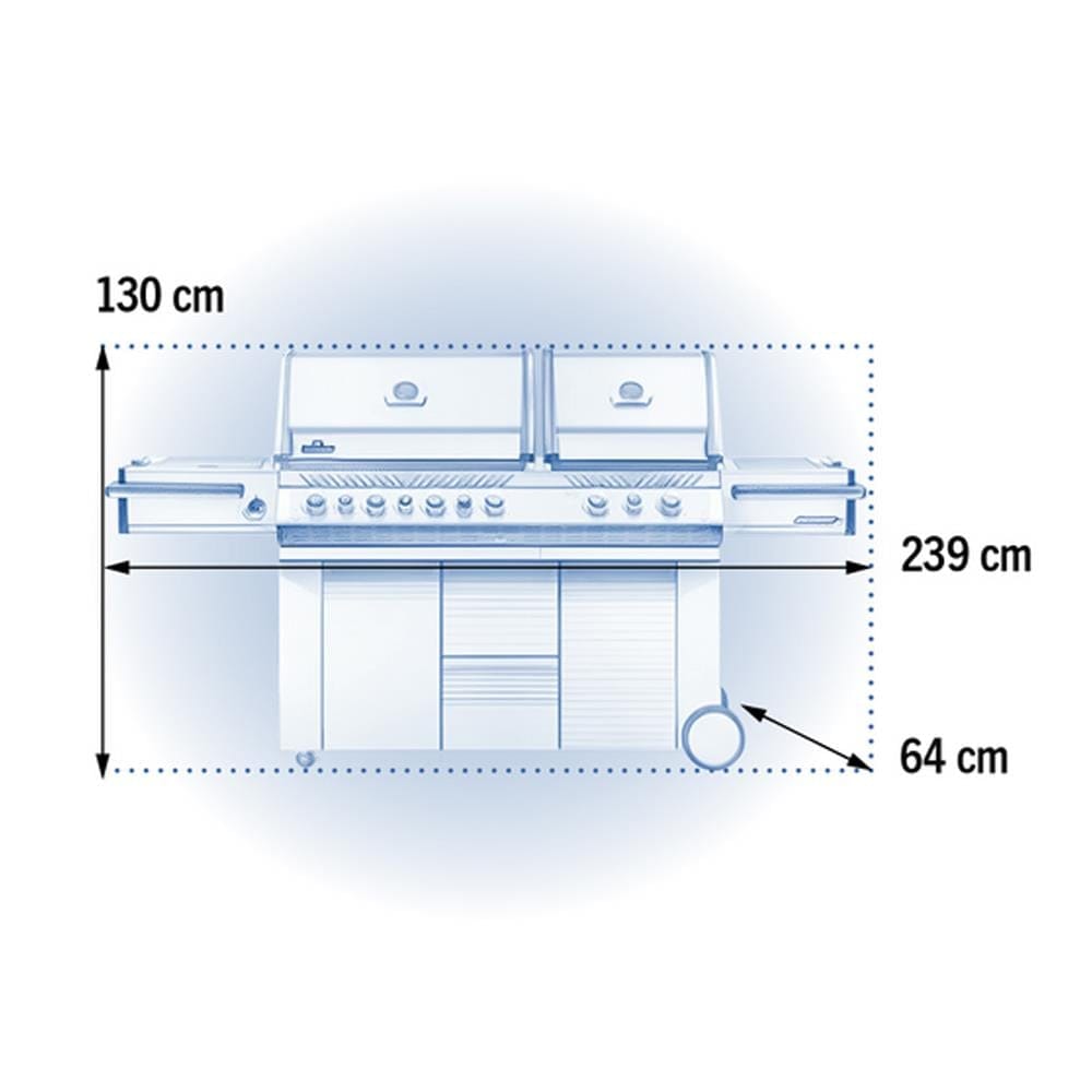 Napoleon Prestige Pro 825 Rsbi Gazlı Barbekü | Gazlı Mangal