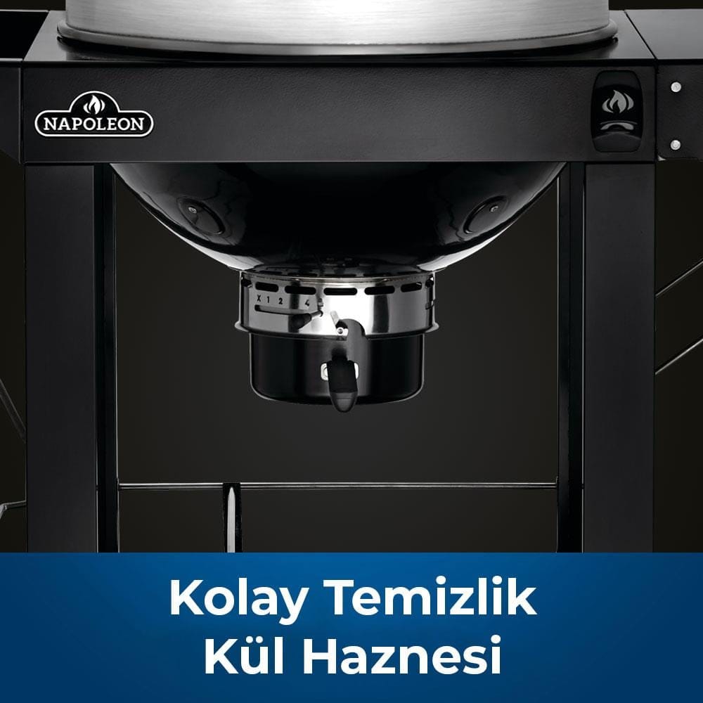 Napoleon Professional 22 Cart Kömürlü Mangal | Barbekü 57cm