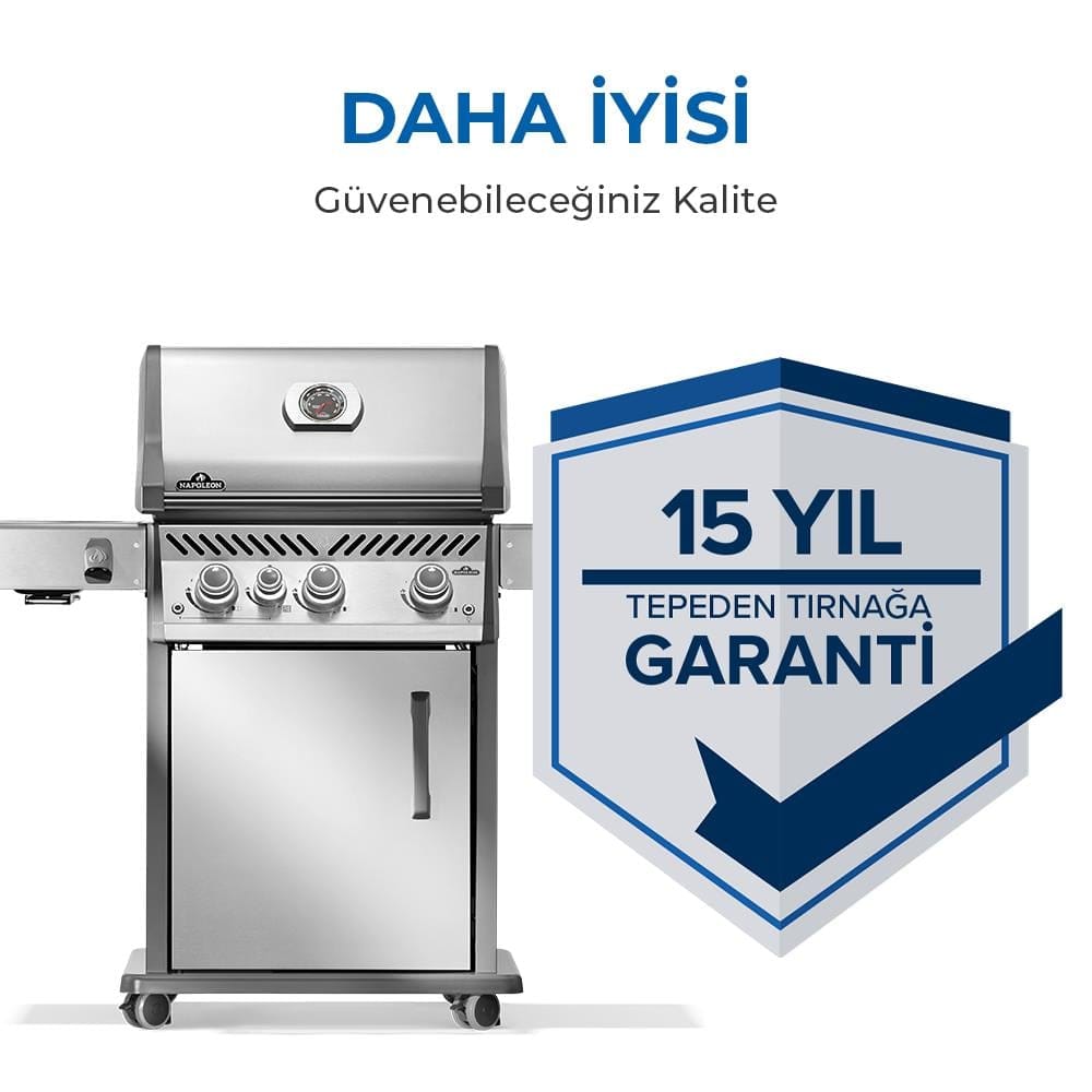 Napoleon Rogue Pro 425 Sib Gazlı Barbekü | Mangal