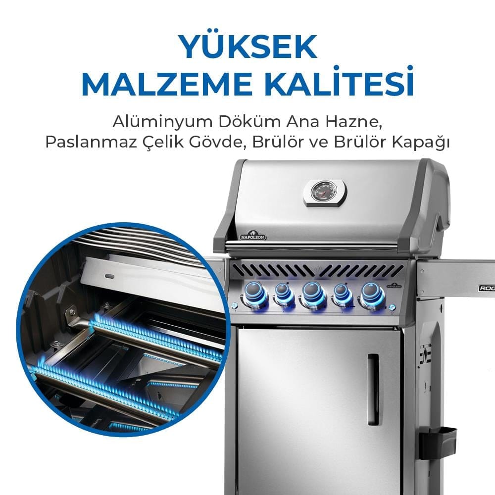 Napoleon Rogue Pro S 425 RSIB Gazlı Barbekü | Gazlı Mangal