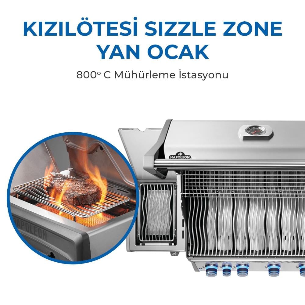 Napoleon Rogue Pro S 525 RSIB Gazlı Barbekü | Gazlı Mangal