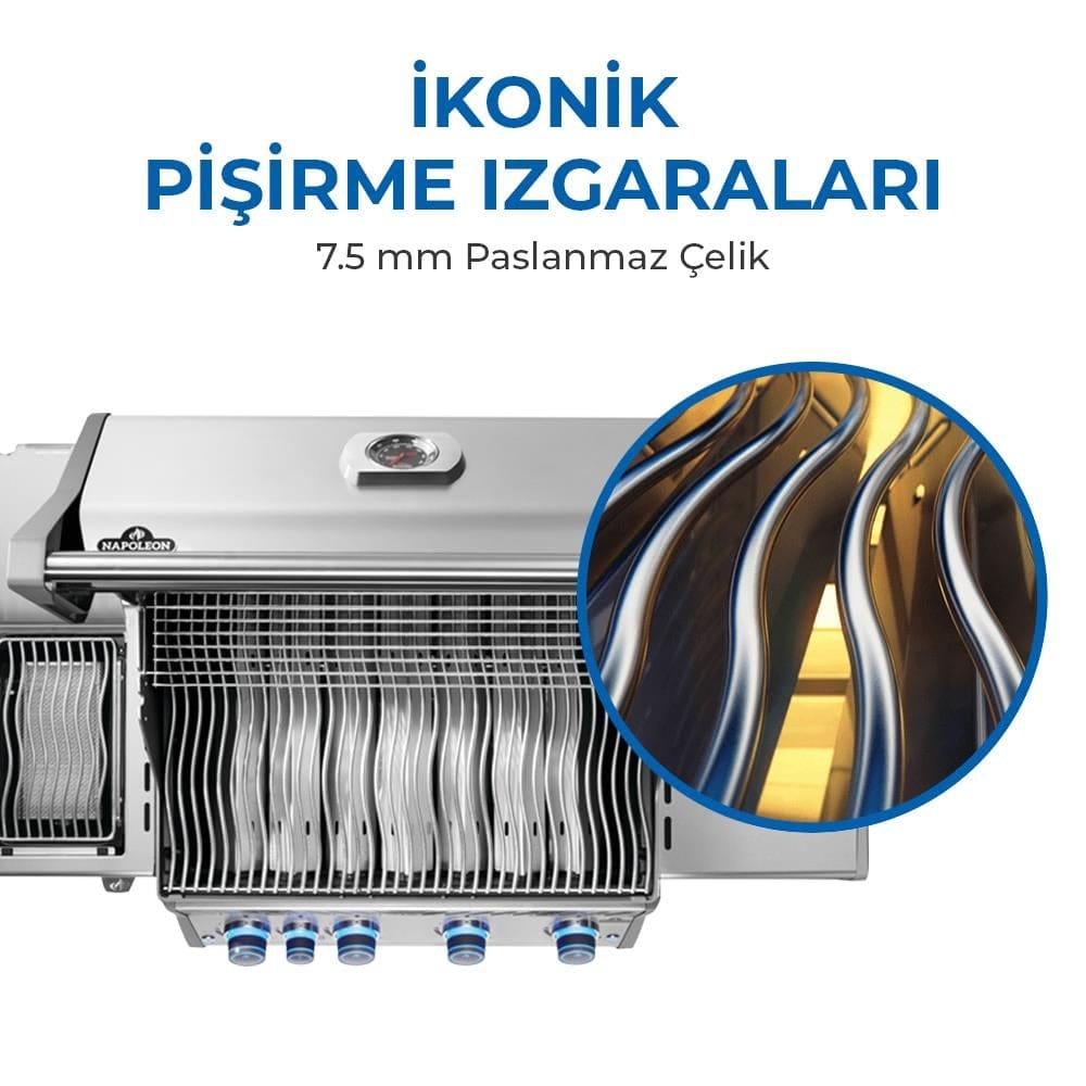 Napoleon Rogue Pro S 525 RSIB Gazlı Barbekü | Gazlı Mangal
