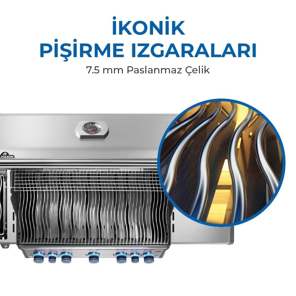Napoleon Rogue Pro S 625 RSIB Gazlı Barbekü | Gazlı Mangal