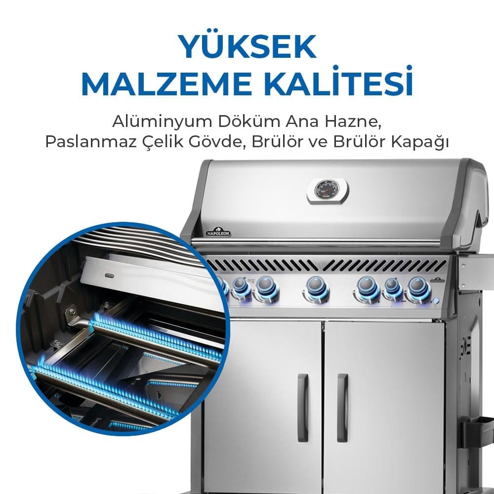 Napoleon Rogue Pro S 625 RSIB Gazlı Barbekü | Gazlı Mangal
