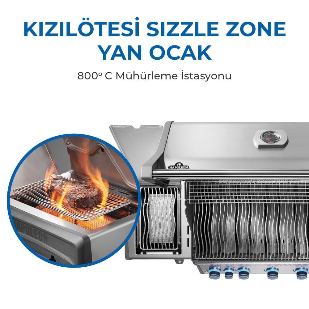 Napoleon Rogue Pro S 625 RSIB Gazlı Barbekü | Gazlı Mangal