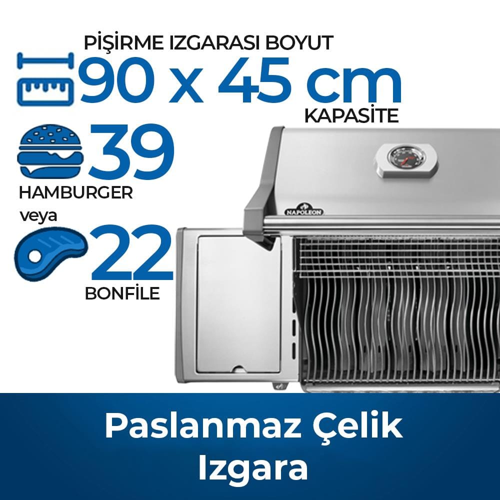 Napoleon Rogue SE 625 RSIB Gazlı Barbekü | Gazlı Mangal