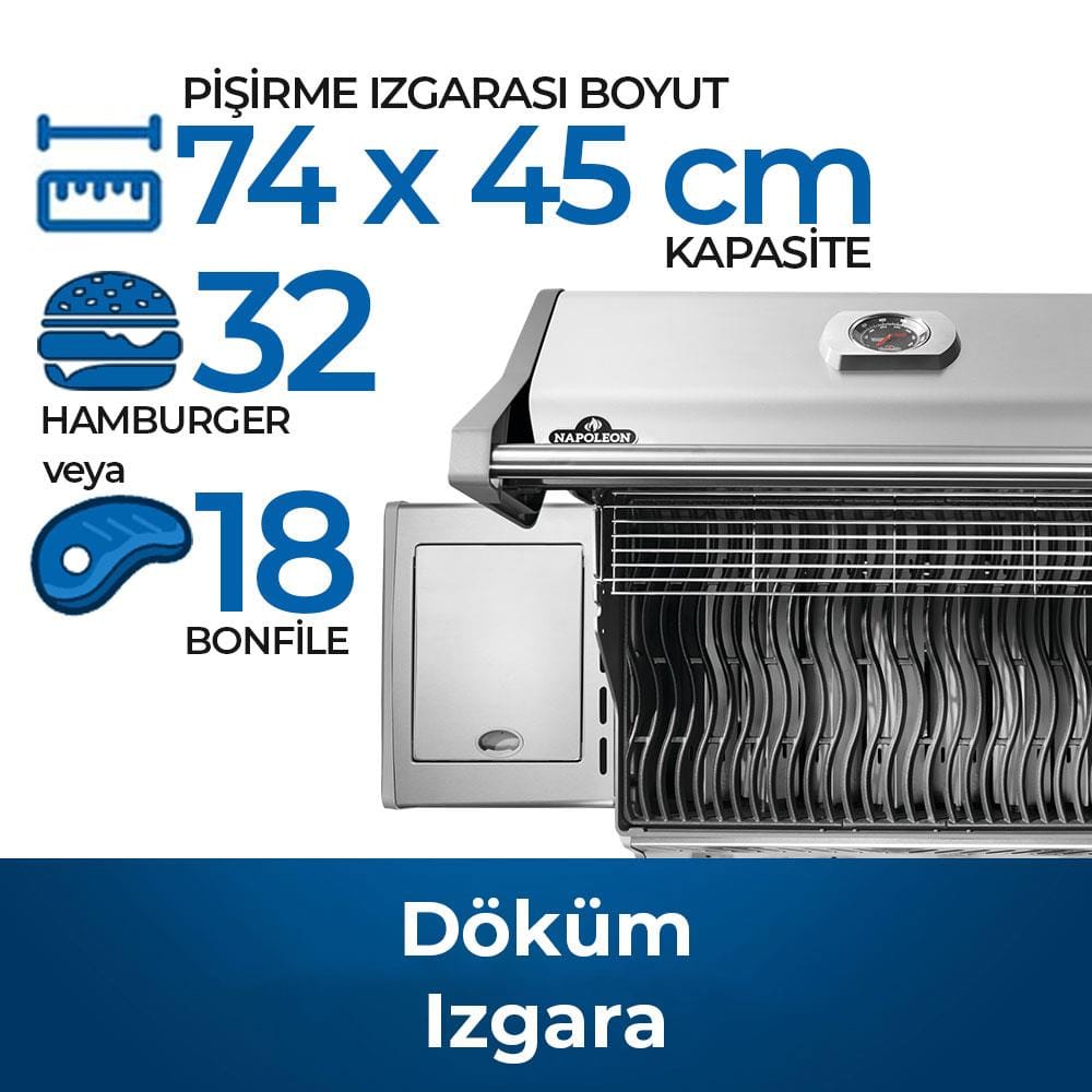 Napoleon Rogue XT 525 SIB Gazlı Barbekü | Gazlı Mangal