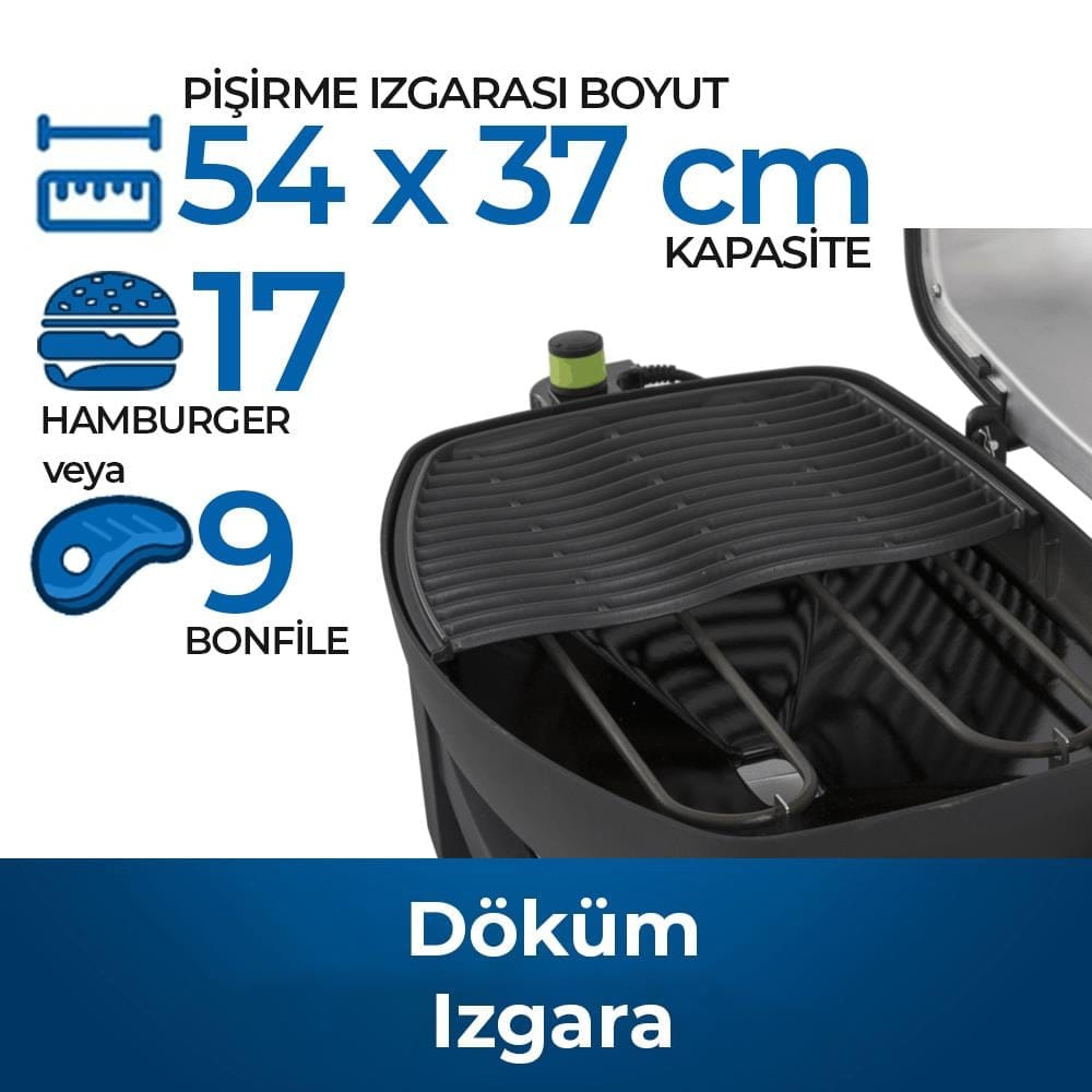 Napoleon Travelq Pro285E Portatif Elektrikli Barbekü | Elektrikli Mangal