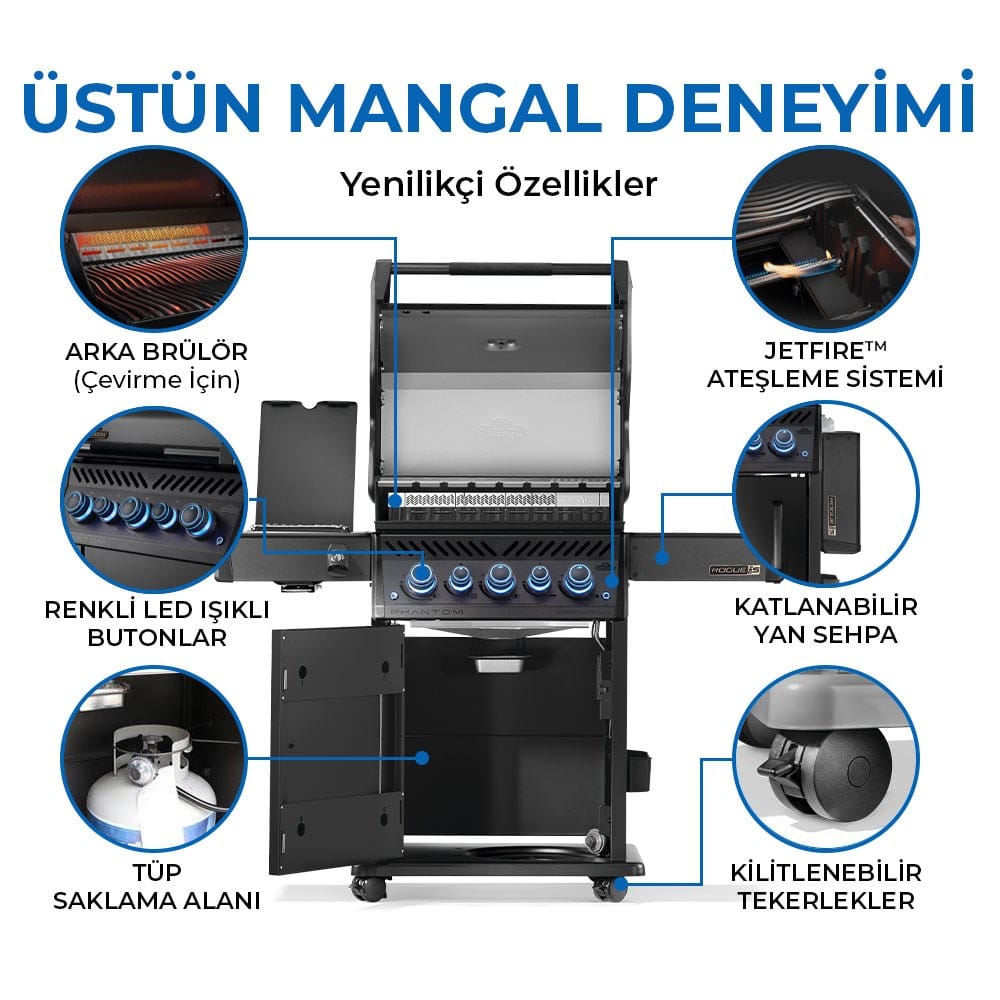 Phantom Rogue Pro S 425 RSIB Gazlı Mangal