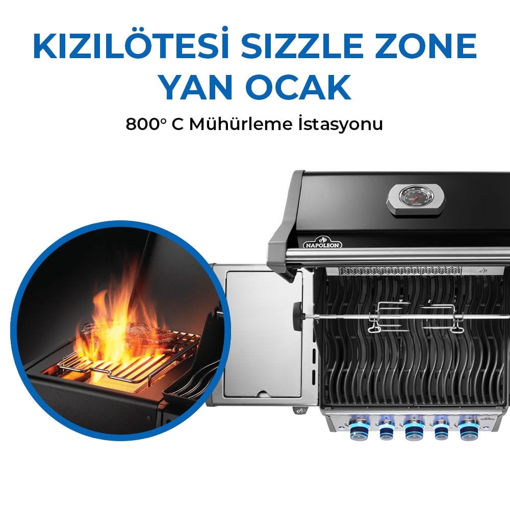 Rogue Pro S 425 RSIB Gazlı Mangal Siyah