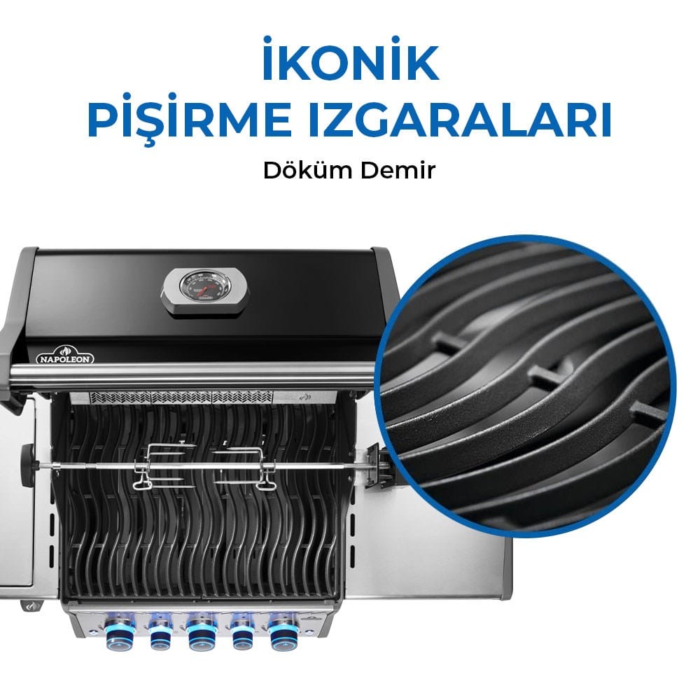Rogue Pro S 425 RSIB Gazlı Mangal Siyah