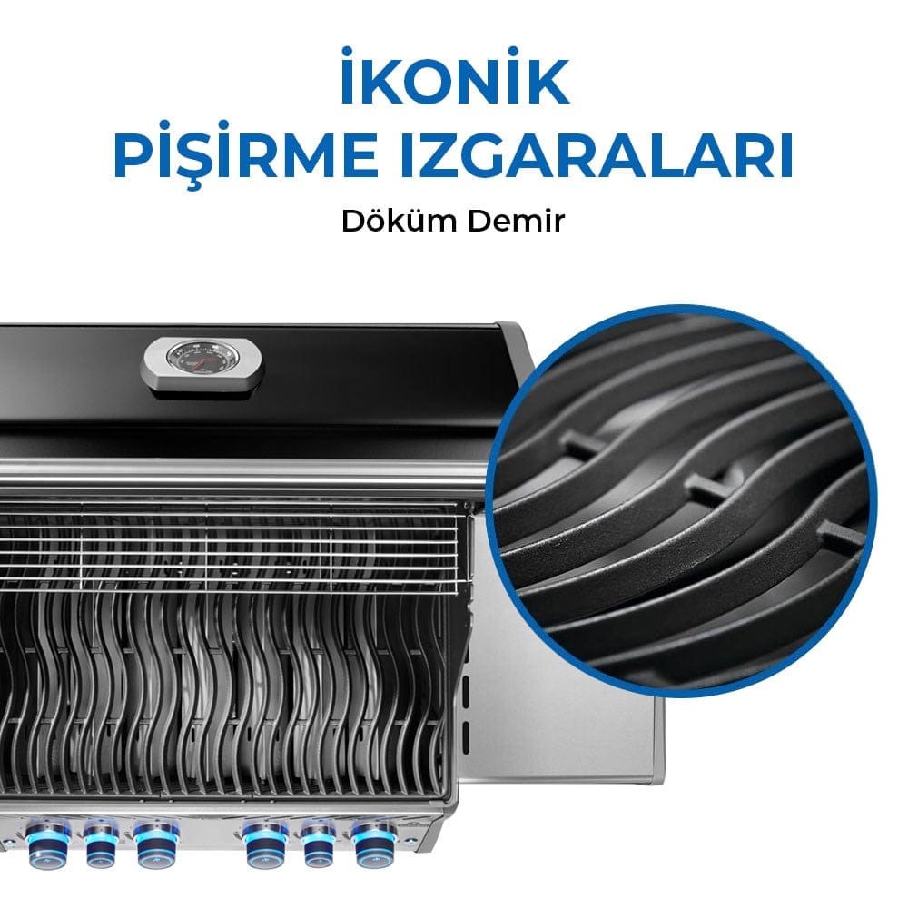 Rogue Pro S 525 RSIB Gazlı Mangal Siyah