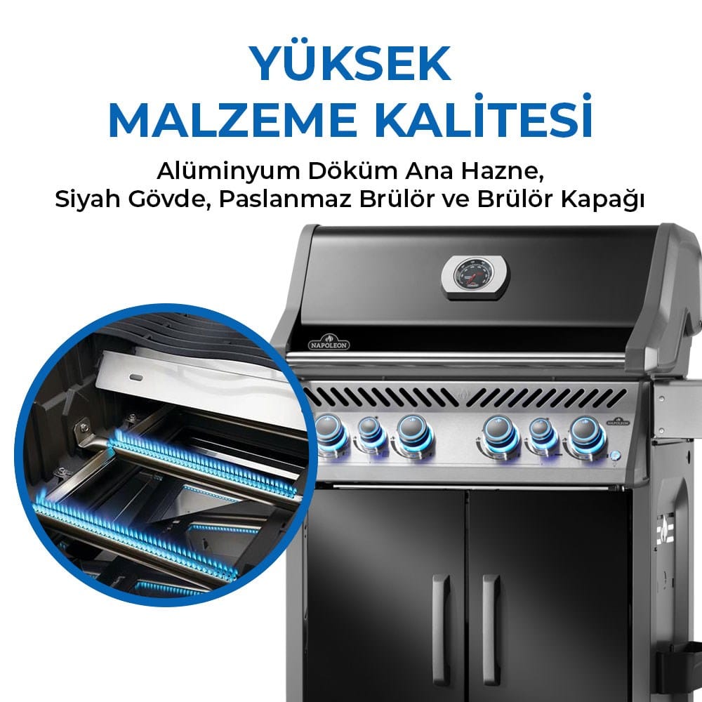 Rogue Pro S 525 RSIB Gazlı Mangal Siyah