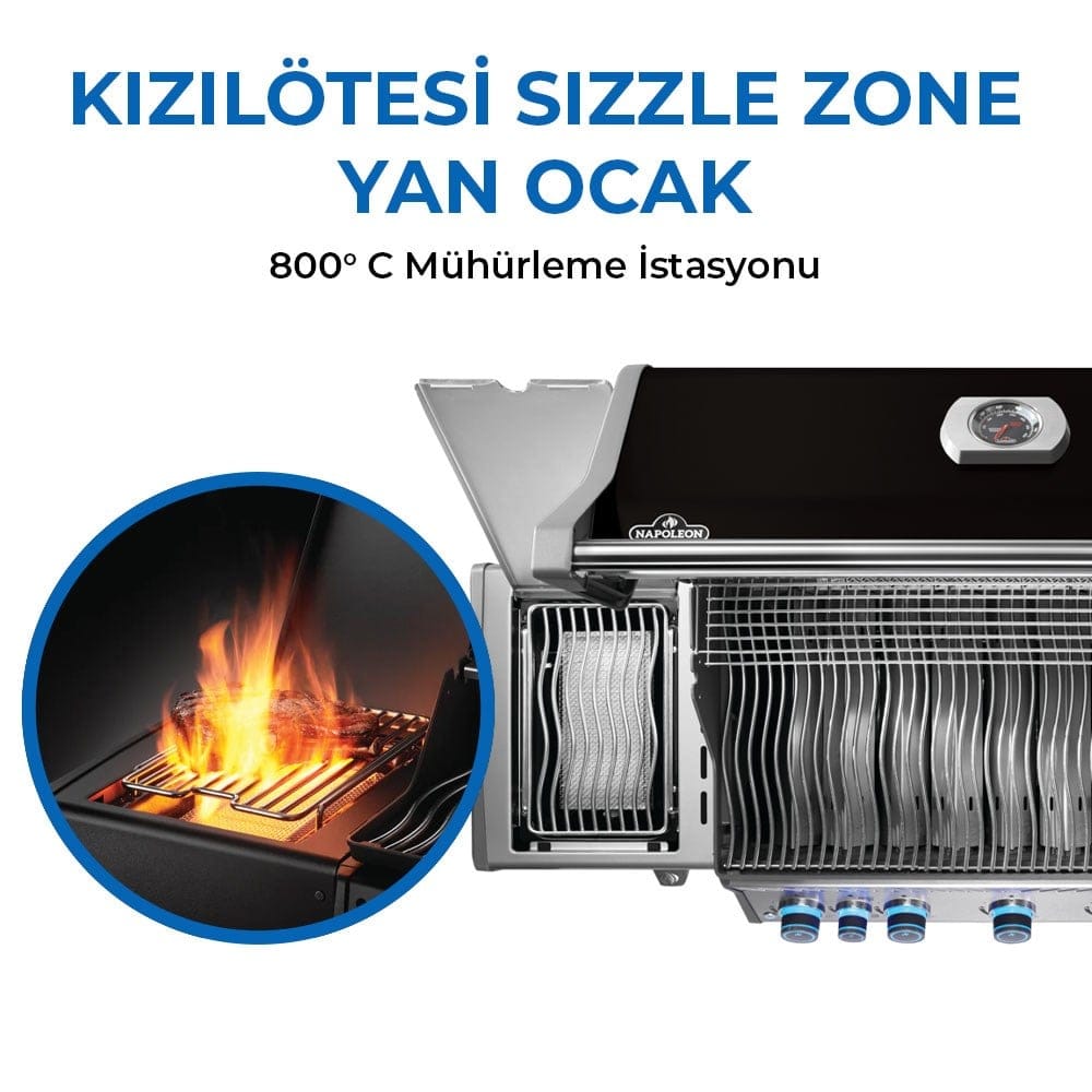 Rogue Pro S 625 RSIB Gazlı Mangal Siyah