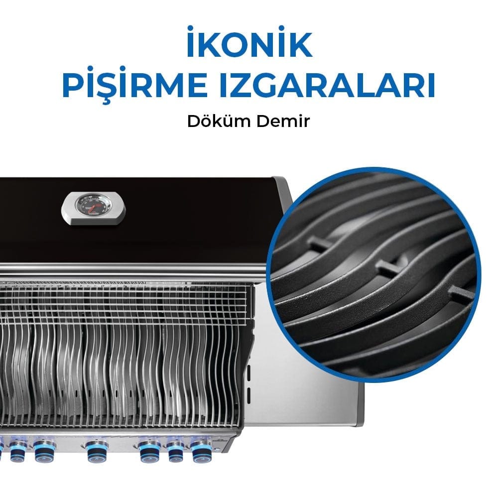 Rogue Pro S 625 RSIB Gazlı Mangal Siyah